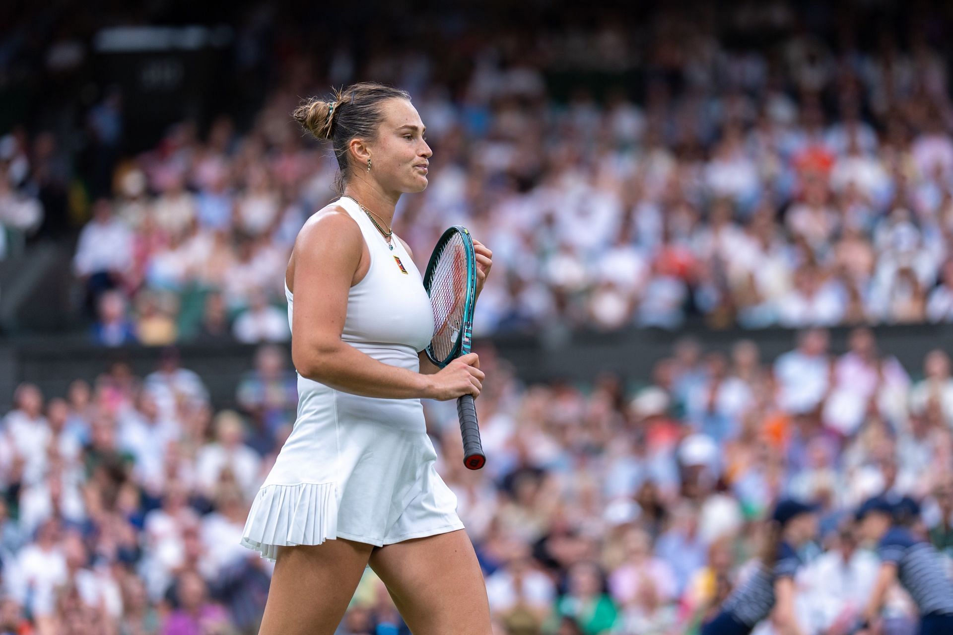 Aryna Sabalenka is the top women's singles seed at this year's Wimbledon. (Source: Getty)